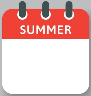 summer calendar page